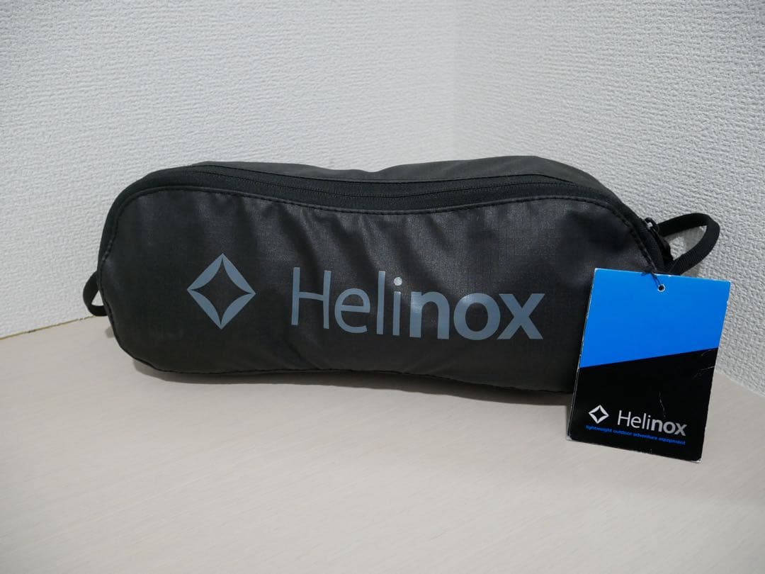 【美品・タグ付き】Helinox チェアワン ブラック｜入手困難カラー