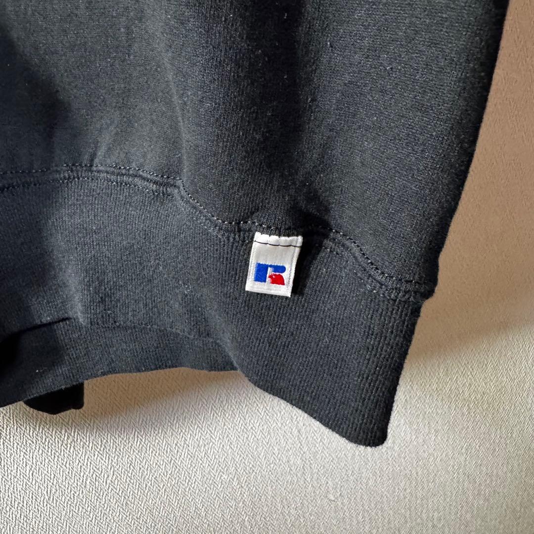 シ*マ様 希少‼️90s 00s RUSSELL 前V ブラック 2XL 無地