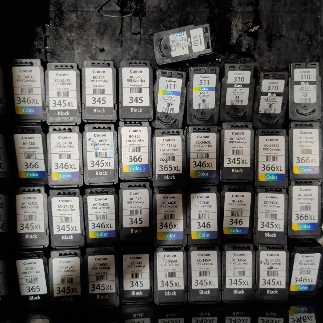 み*き様 キャノン　状態良好　使用済みインクカートリッジ　100個