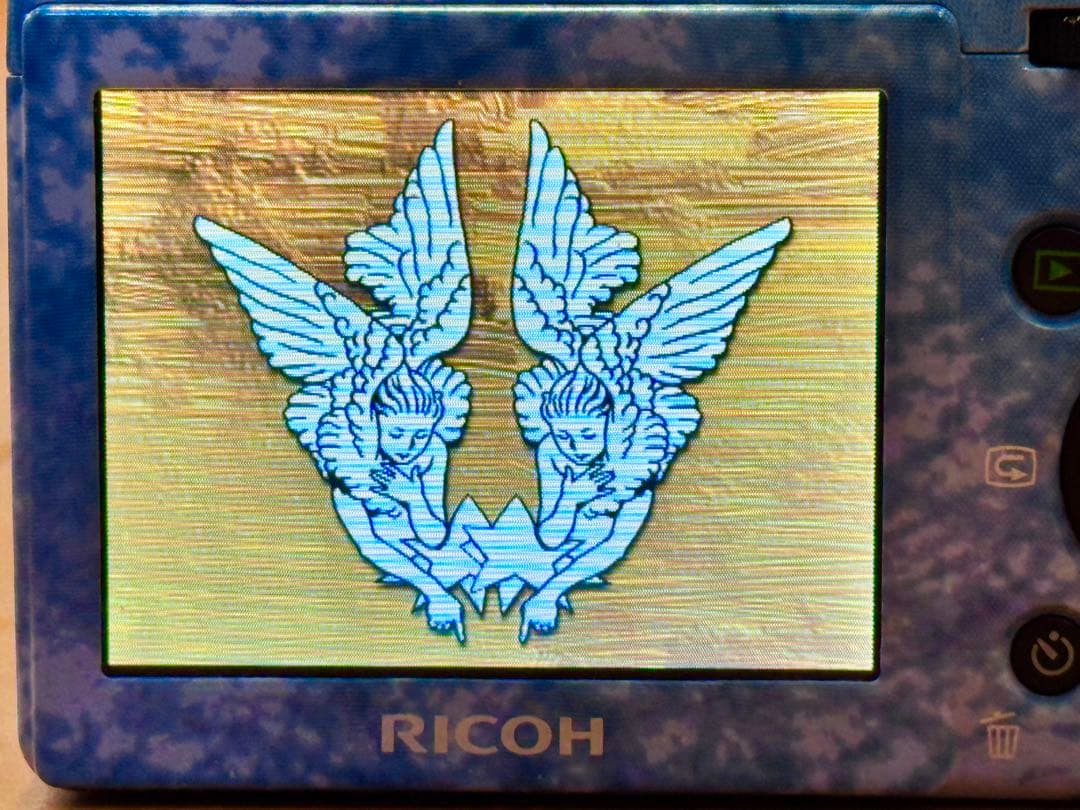 【限定品・美品】GR DIGITAL1周年記念モデル 寺田克也氏天使のイラスト