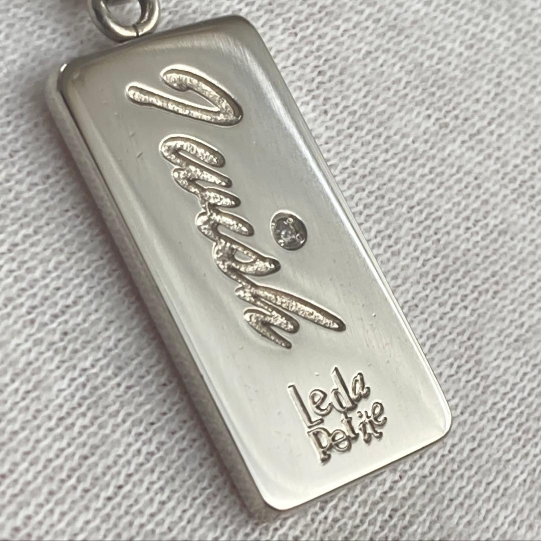 プチシルマのジュエリーコレクションペティートI wishプレートネックレス　レダ