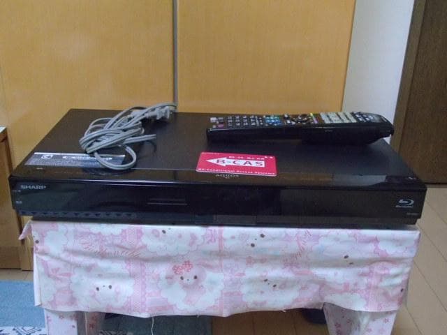 SHARP BD-W520 ブルーレイレコーダー整備点検済み、動作品