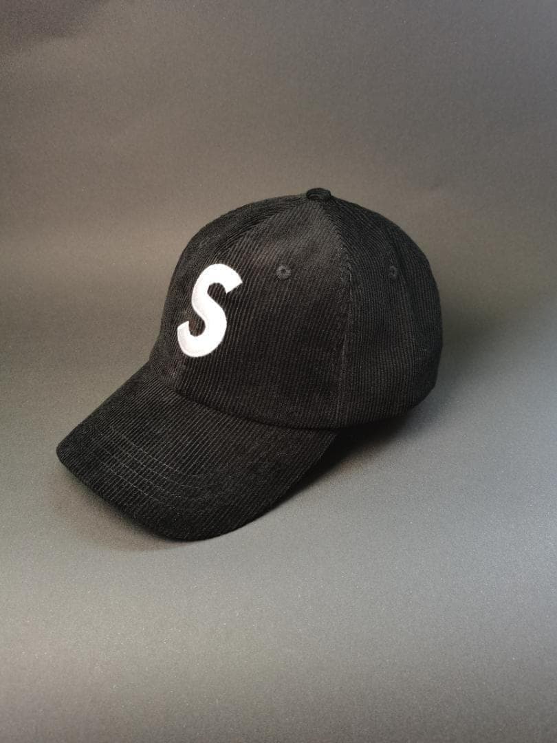 SUPREME コーデュロイキャップ 黒