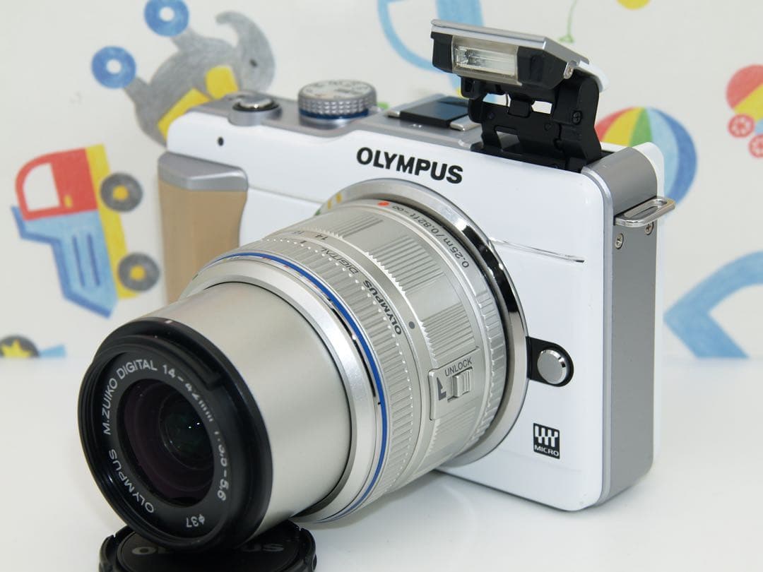 ❤️スマホへ転送❤️オリンパス PL1ミラーレスカメラ