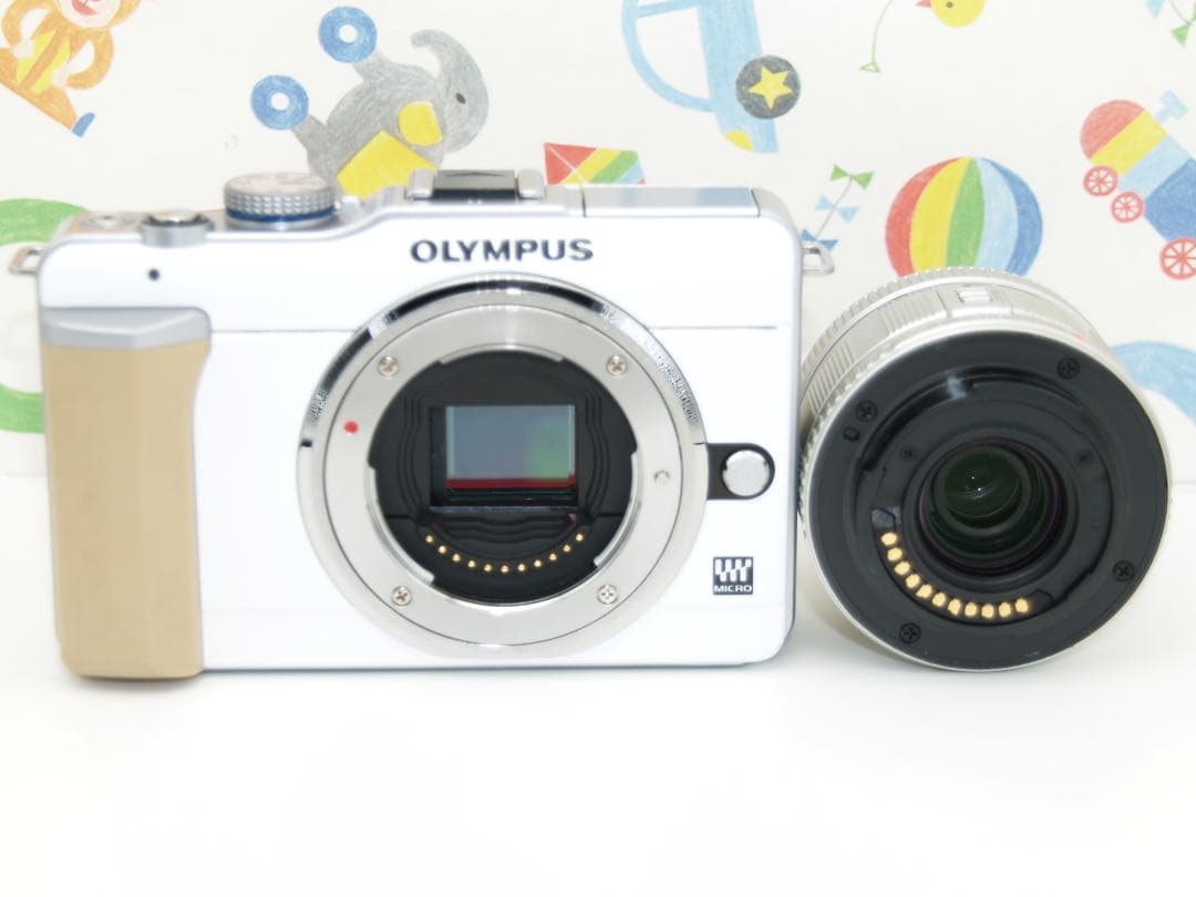 ❤️スマホへ転送❤️オリンパス PL1ミラーレスカメラ