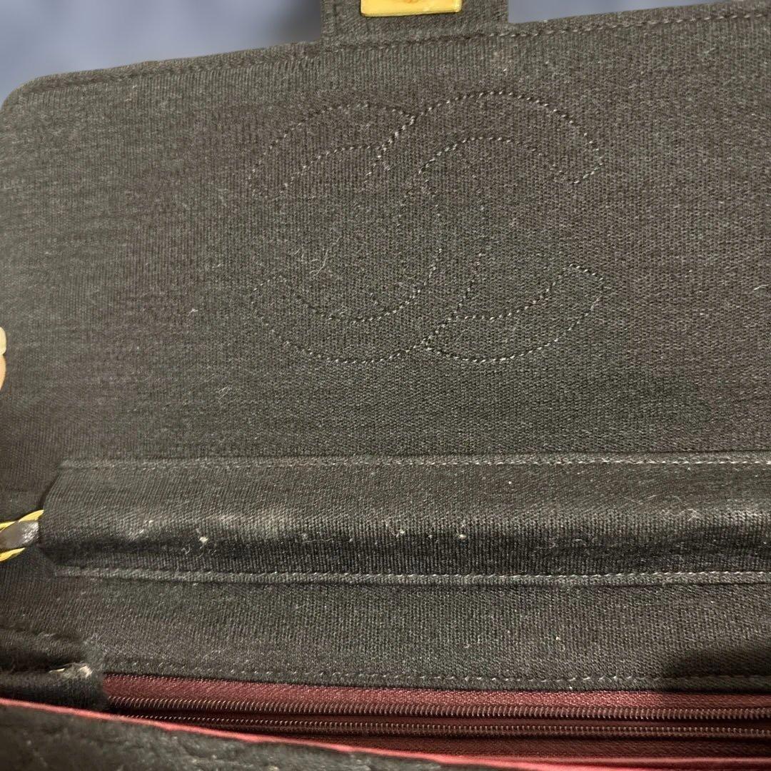 【CHANEL】 キルティング ブラックバッグ