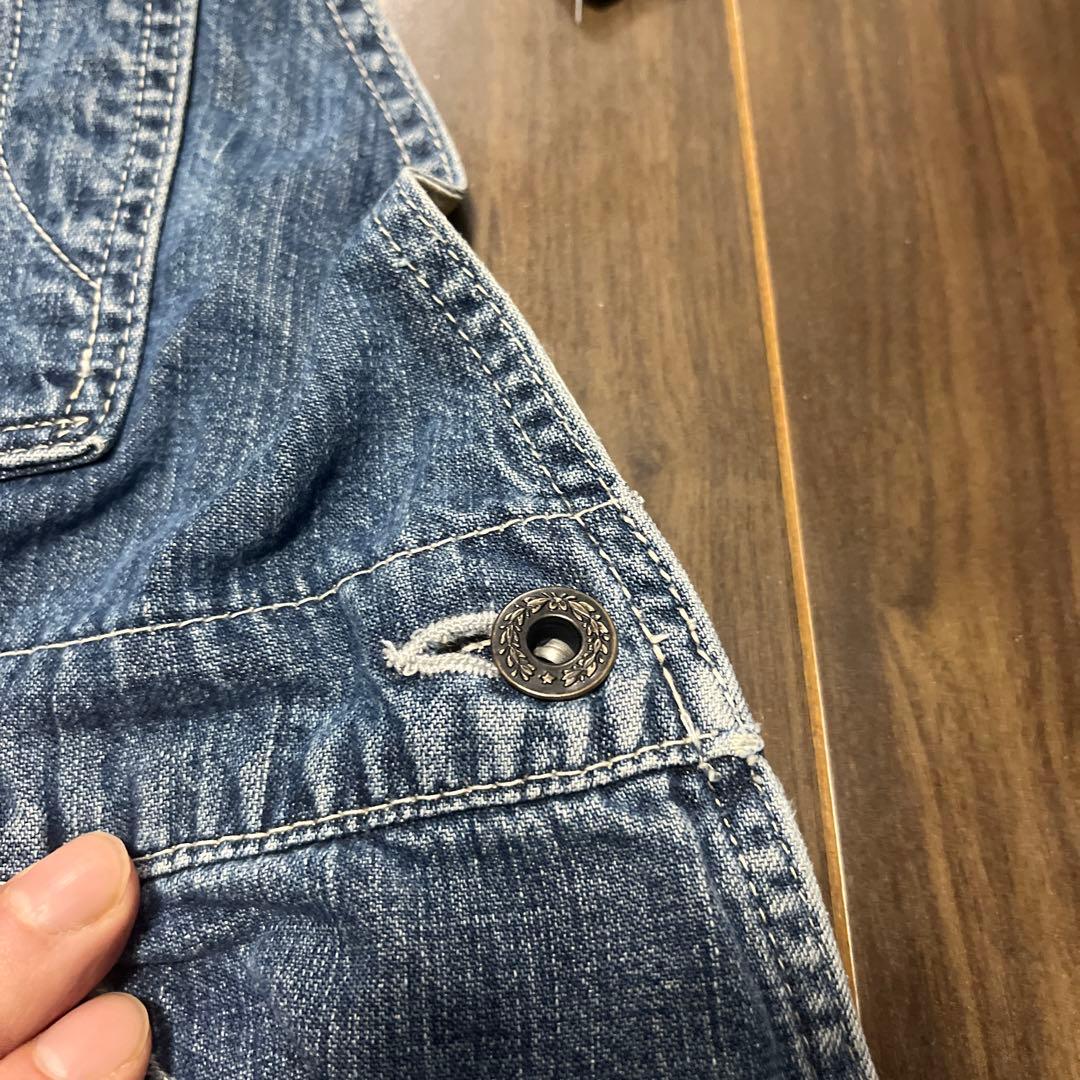 90s carhartt ハートタグ デニムオーバーオール 復刻　ユニセックス