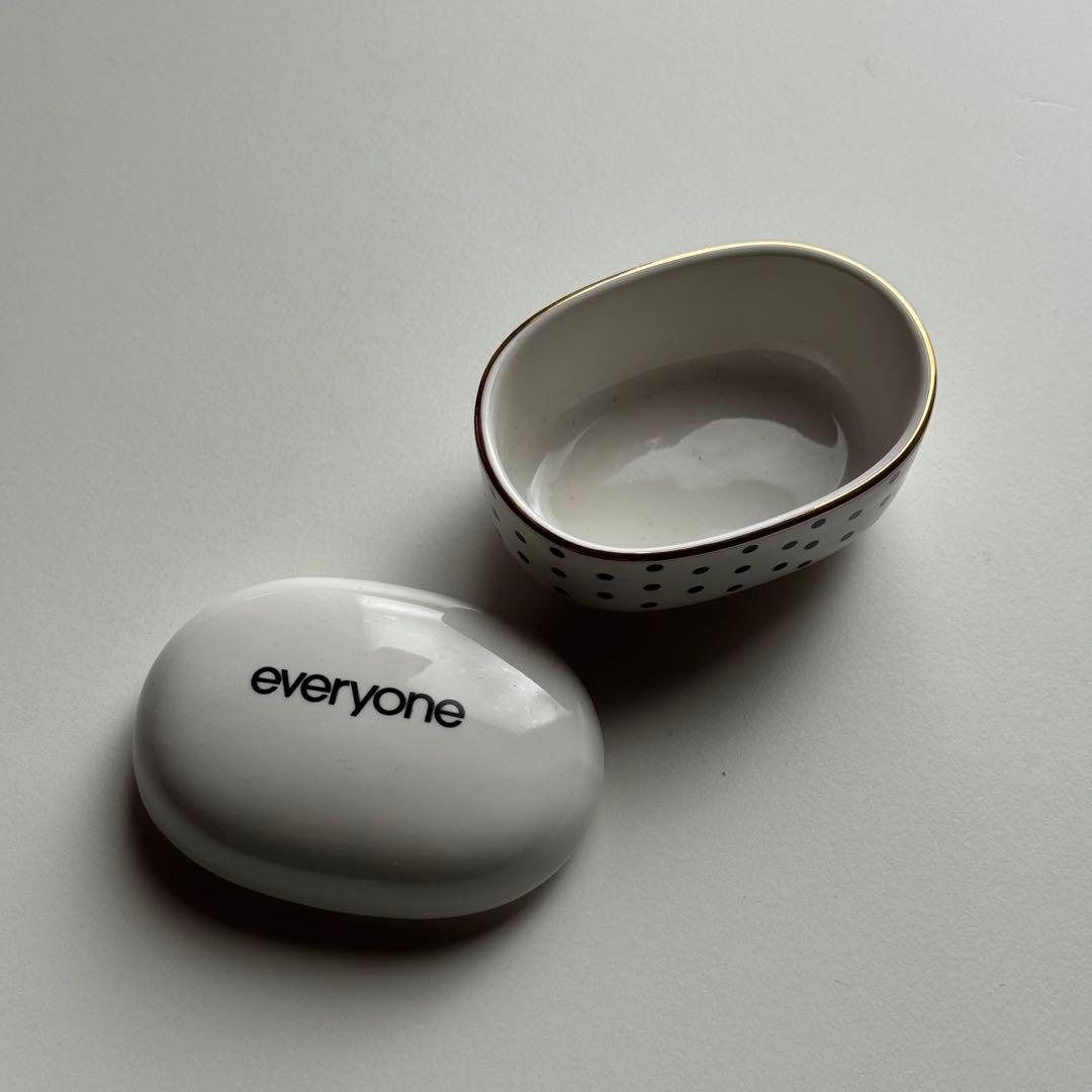 アクセサリー everyone pottery container (DOT)
