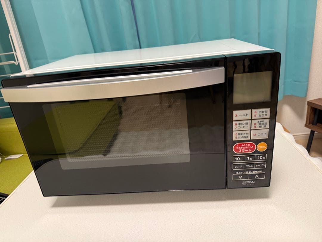 オーブンレンジ 黒