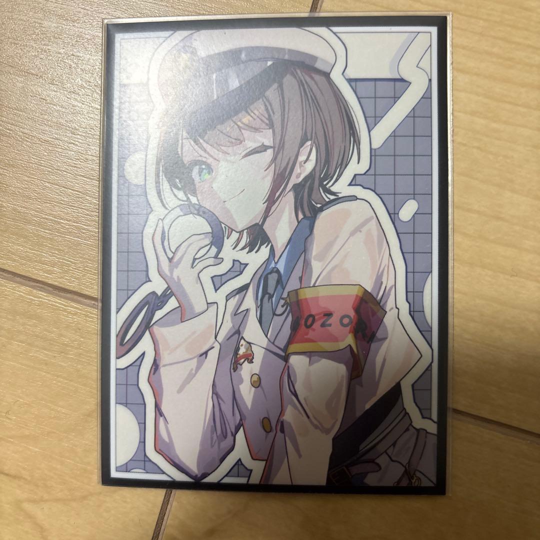 ￼ホロライブカード　ホロカ　大空スバルデッキ　スリーブ付き汎用妥協なし