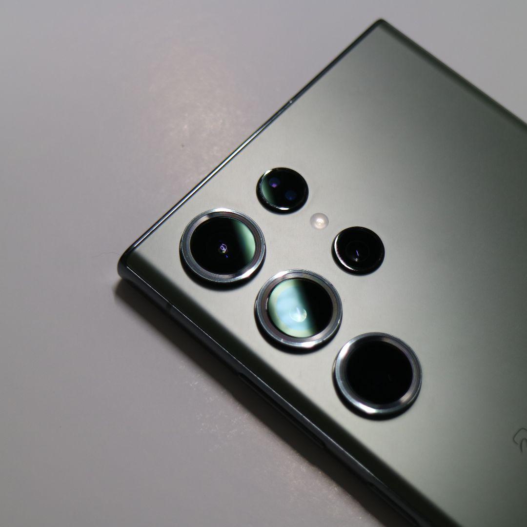 【ペン無し 画面キズ】 Galaxy S23 Ultra グリーン au版