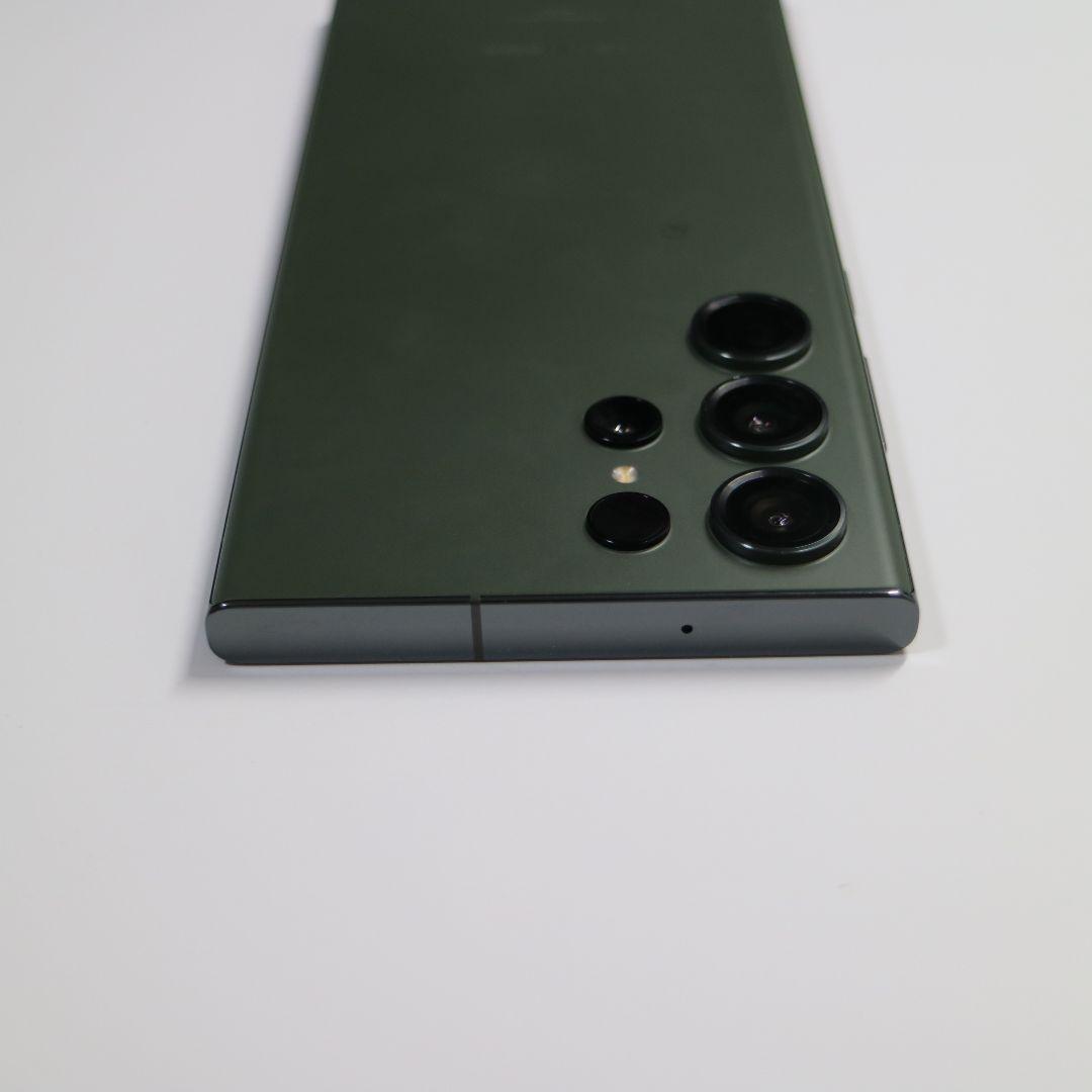 【ペン無し 画面キズ】 Galaxy S23 Ultra グリーン au版