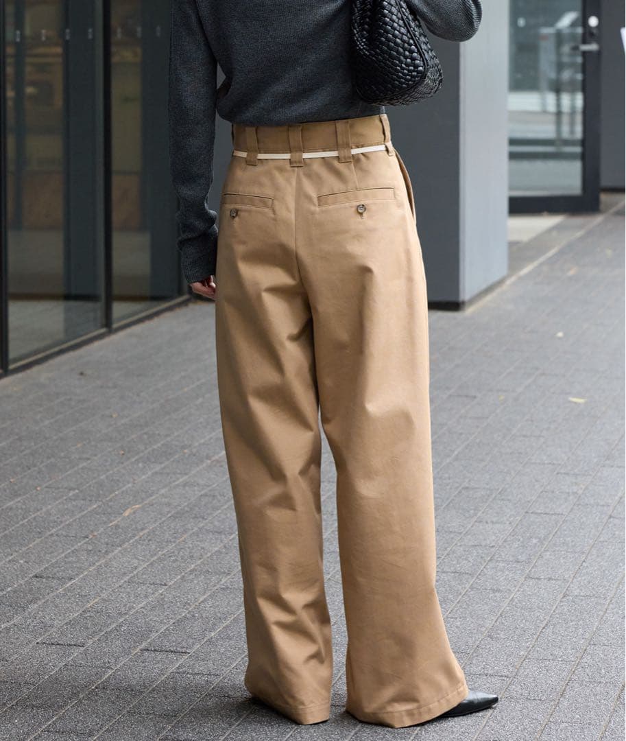 JOURNAL STANDARD 2025AW TCチノワイドパンツ