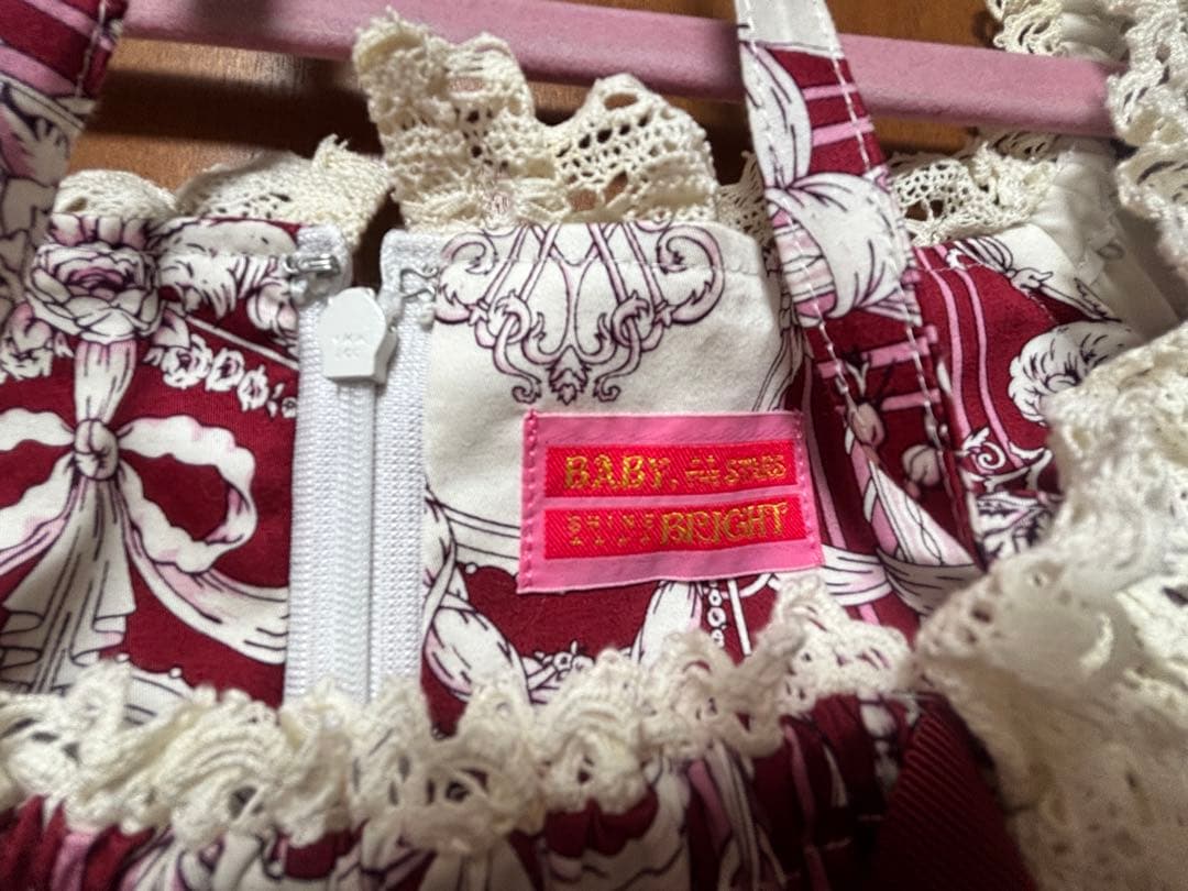 ス*ラ様 BABY マリーアントワネット　ジャンパースカート　JSK 赤　エンジ