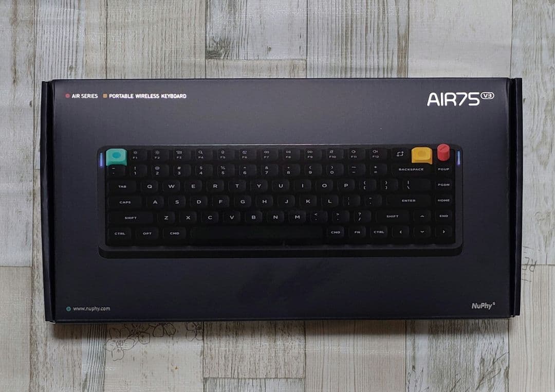NuPhy Air75 V3 JIS Blush軸 日本語配列