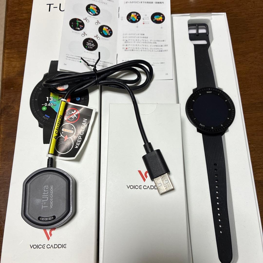 ボイスキャディ T-Ultra GPSナビ時計 1年使用