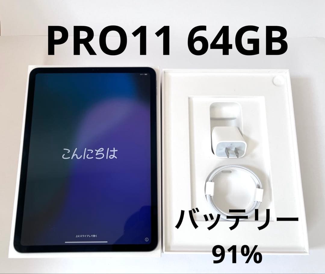 Apple iPad PRO11 Wi-Fi 64GB【美品】