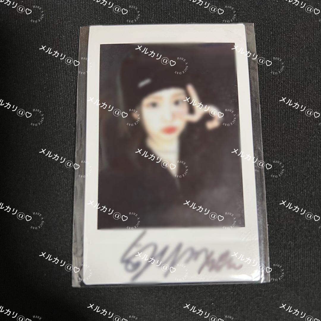 【激レア】 NMIXX ソリュン 直筆サイン ポラロイド