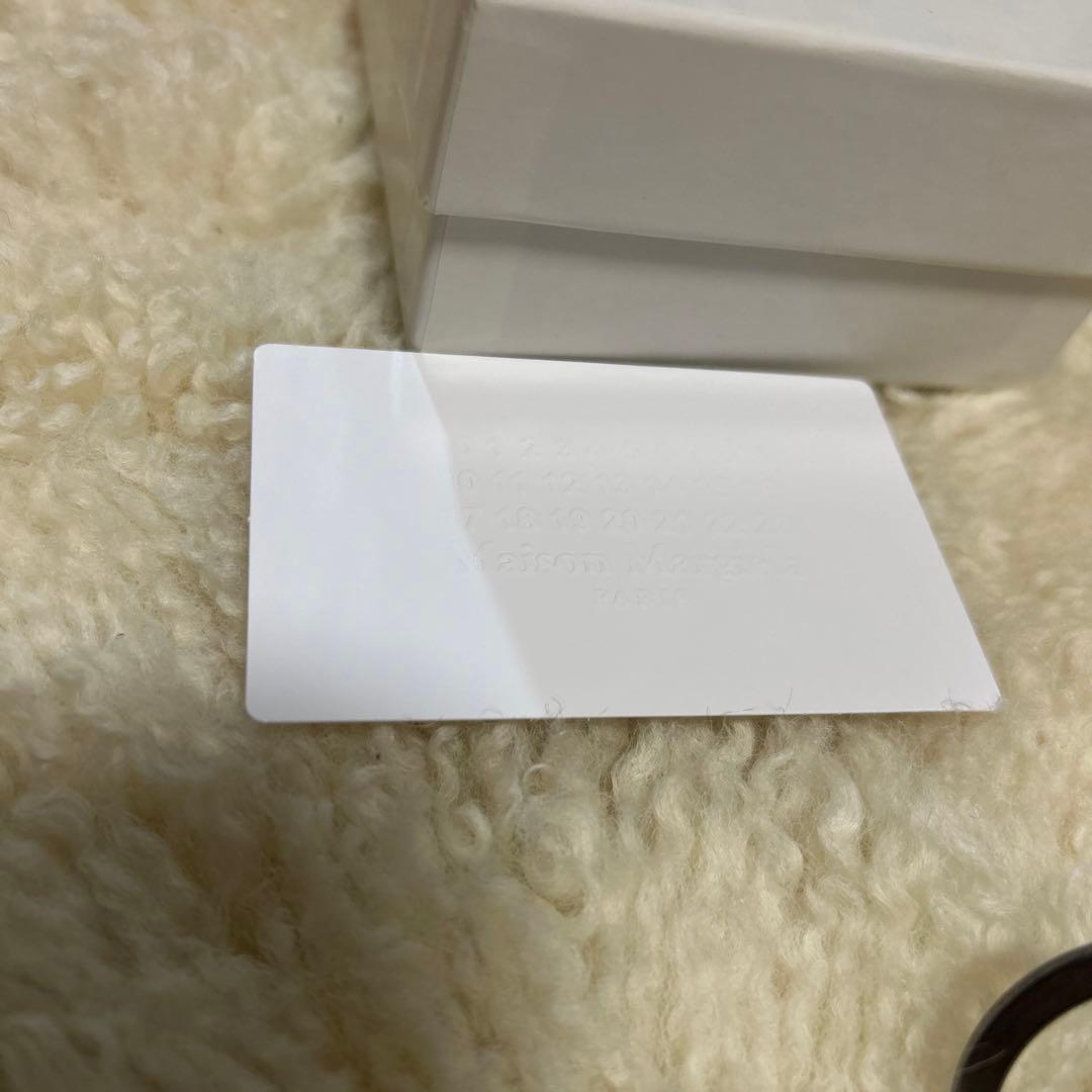 maison margiela クリアキーホルダー レジン