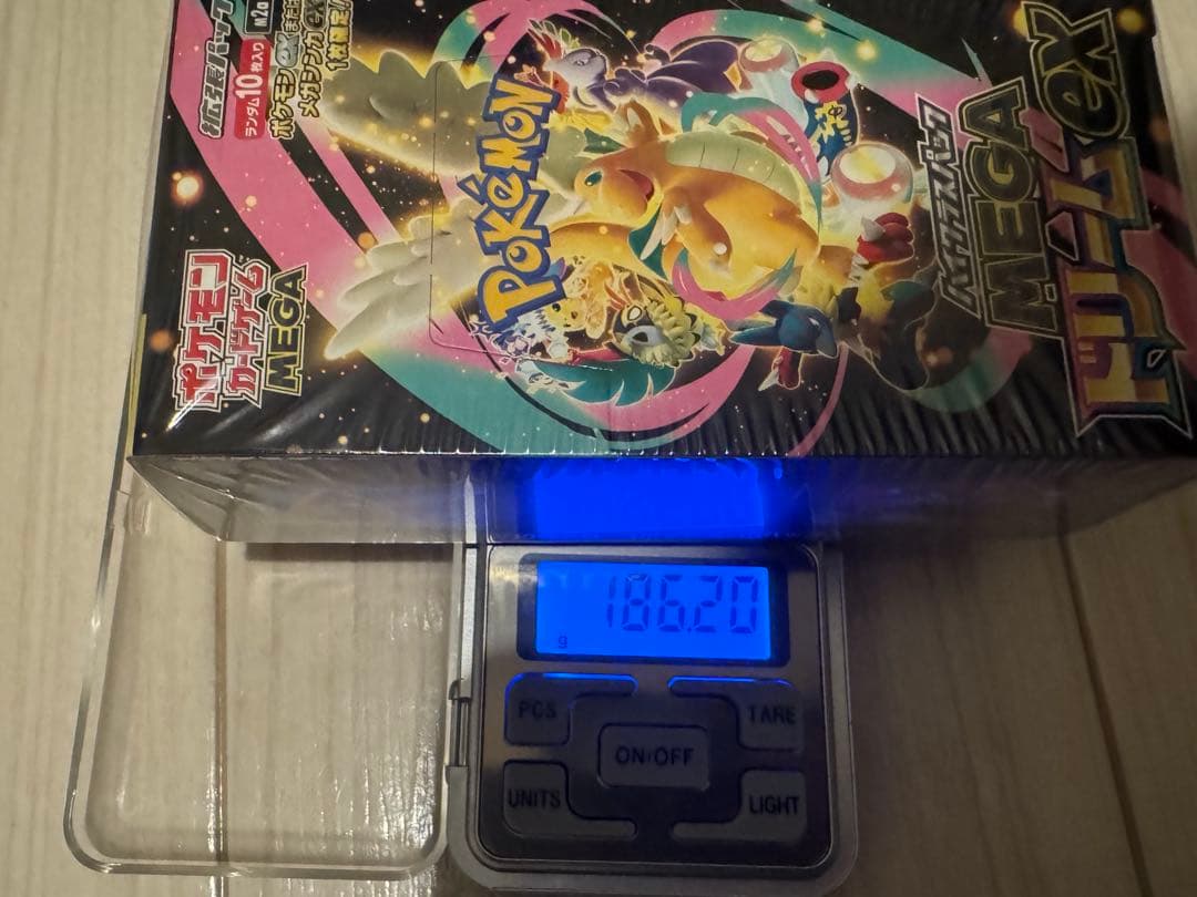 ポケモンカード　九州　megaドリームex シュリンク付き　1箱　186g