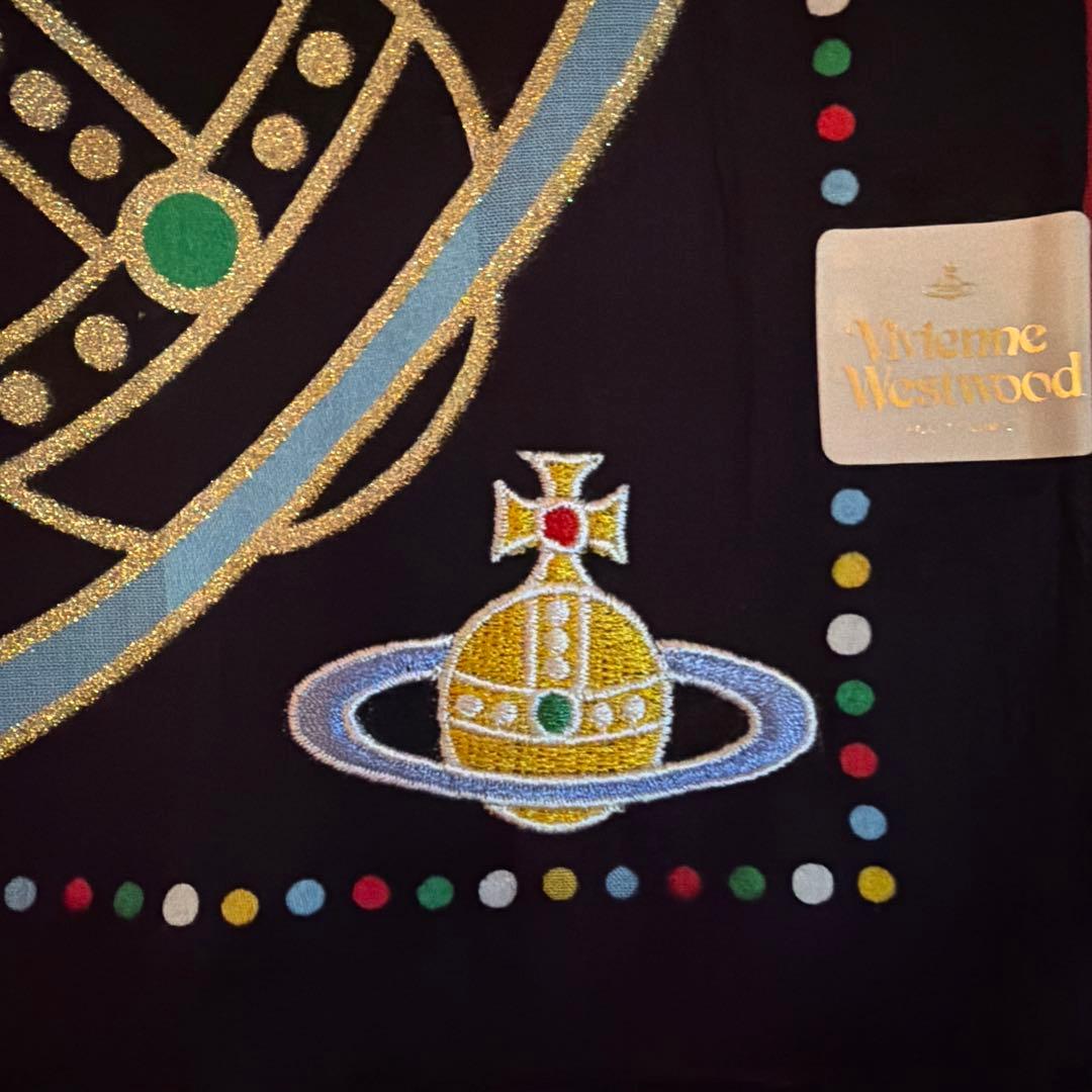 ヴィヴィアンウエストウッド　大盤ハンカチ新品未使用