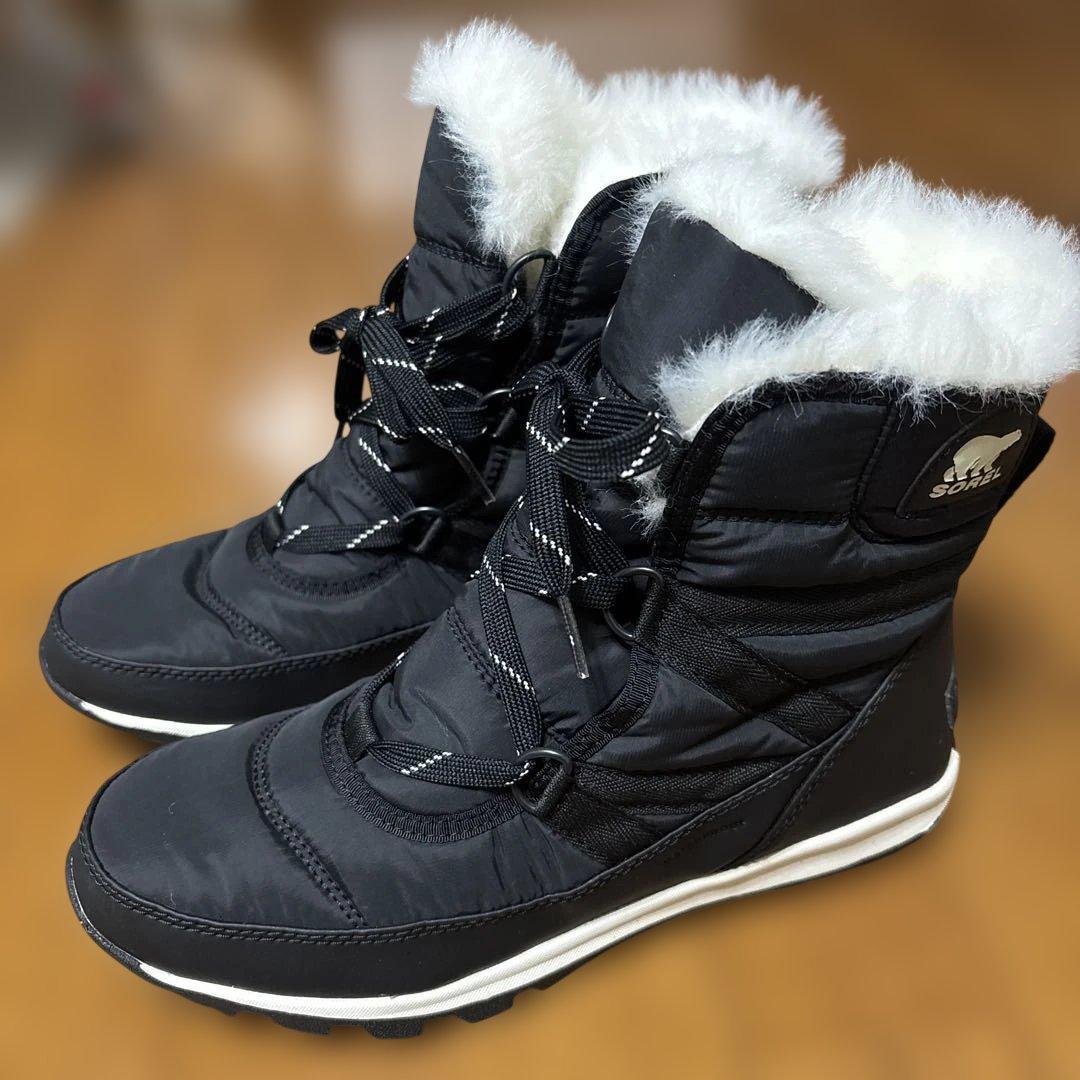 新品 ソレル スノーブーツ ウィットニー2 ショートレース24〜24.5cm