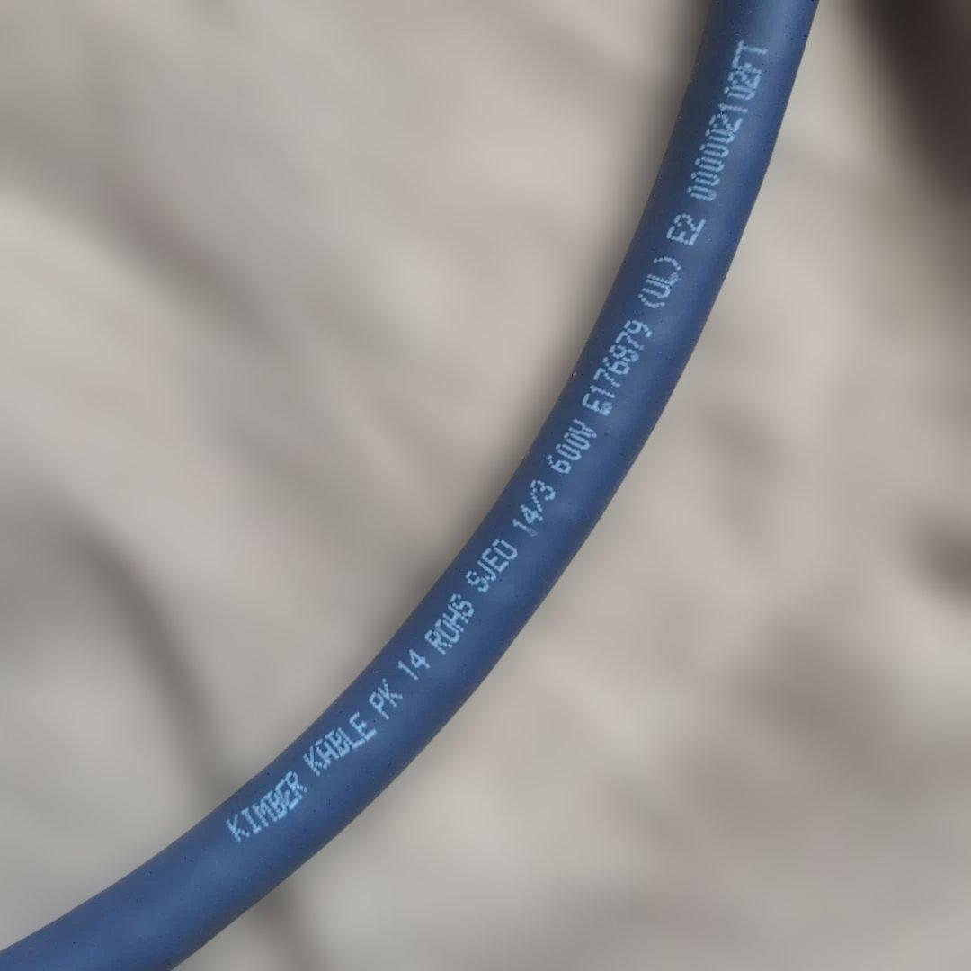 KIMBER KABLE Model14 Gold 電源ケーブル 1.7m