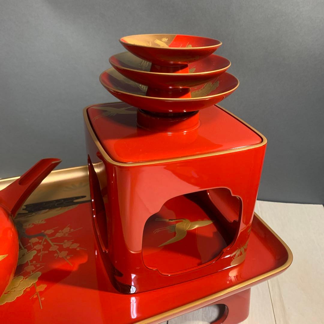 輪島塗　お屠蘇　共箱