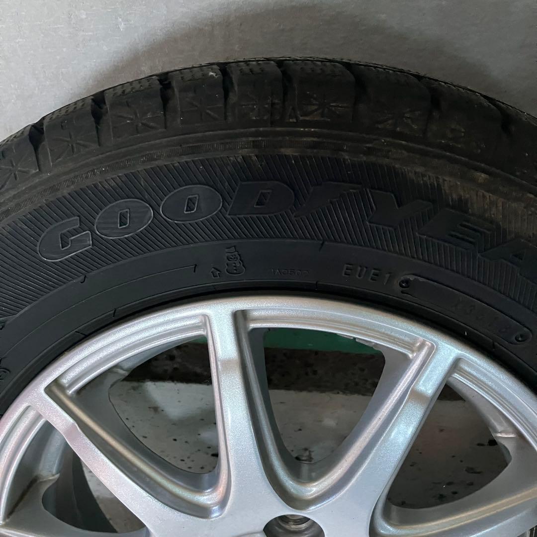 NBOX GOODYEAR アイスナビ6　13インチ スタッドレスホイールセット