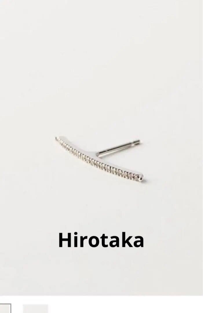 Hirotaka Gossamerロングバーダイヤモンド美品