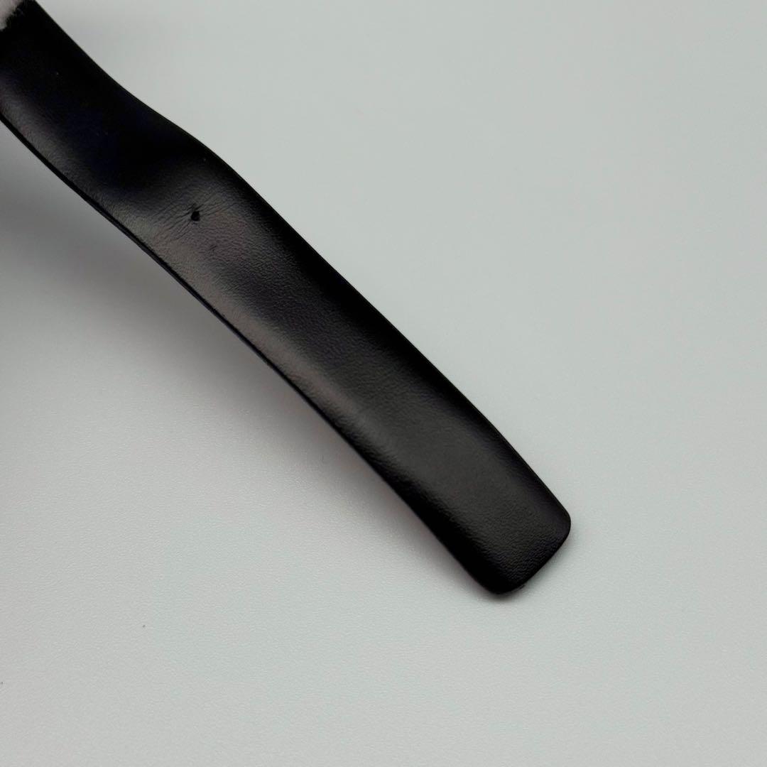 ✨美品✨フェラガモ ダブルガンチーニ シルバー金具 ベルト レディース レザー