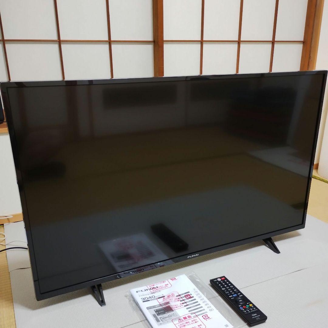 【直接取引】フナイ 液晶テレビ 43型 FL-43U3040「2021年製」