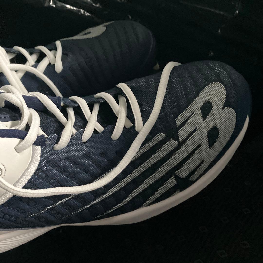 New Balance PL4040N6ポイントスパイク　ネイビー/ホワイト