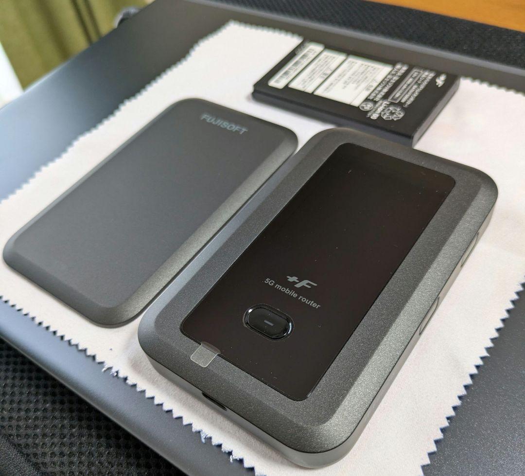 富士ソフト 5G対応 Wi-Fiモバイルルーター +F FS050W