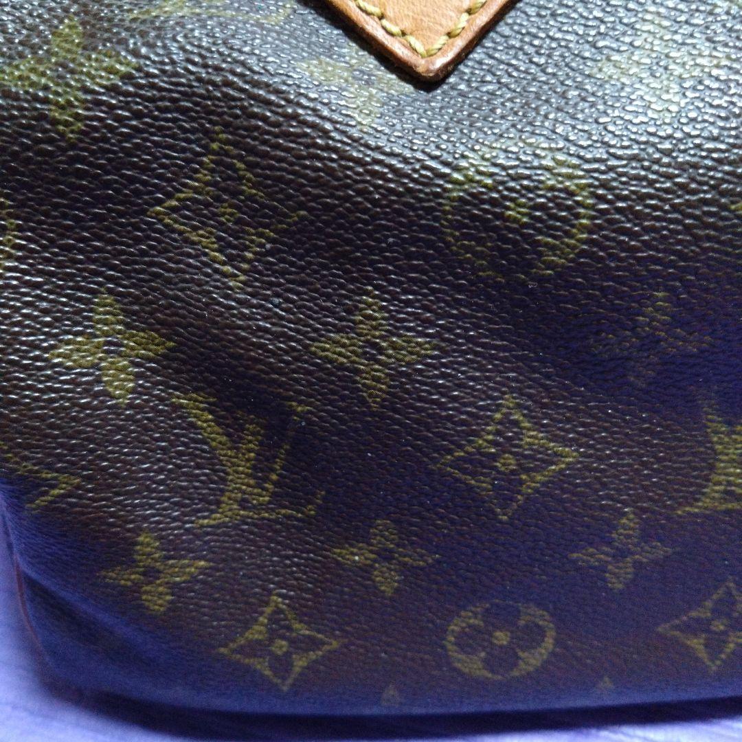 【鑑定済】 ルイヴィトン スピーディ 25 モノグラム ハンドバッグ