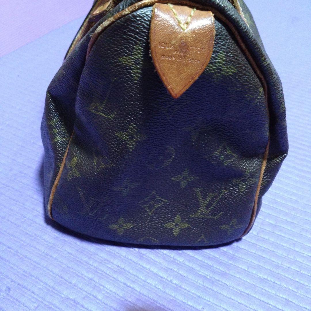 【鑑定済】 ルイヴィトン スピーディ 25 モノグラム ハンドバッグ