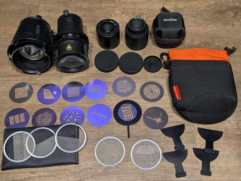 Godox SA-17 SA-P　アタッチメントセット　SA-01 02 付属