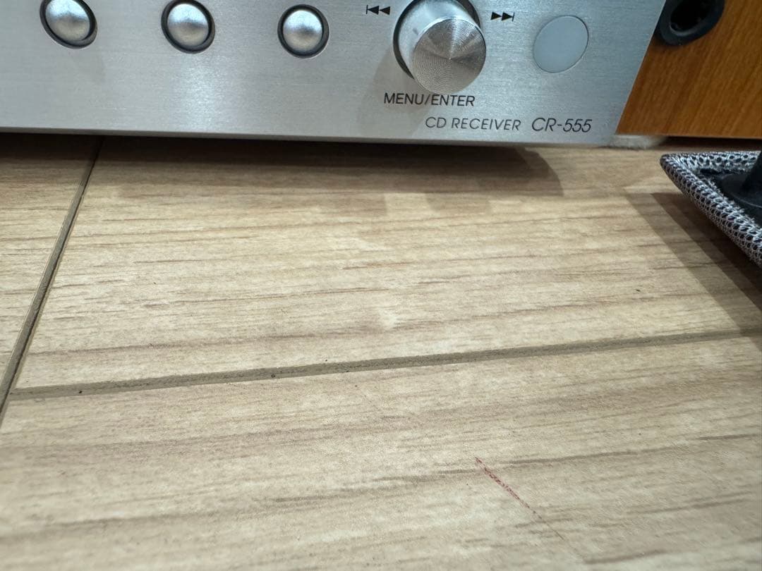 ONKYO ー CR-555 CDレシバーアンプ-本体のみ中古品