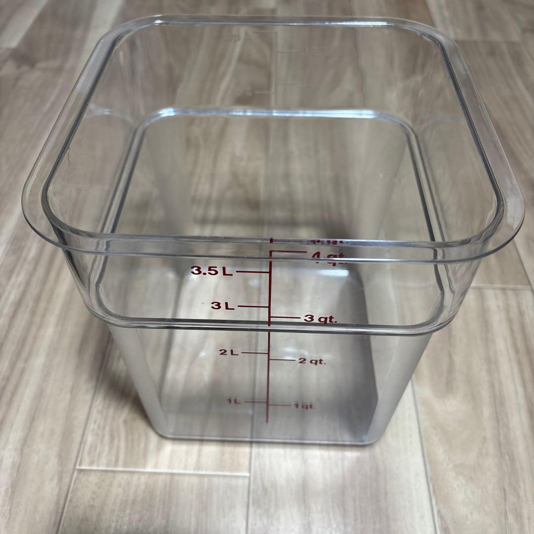 WEVAC 低温調理器 ブラック 透明容器付