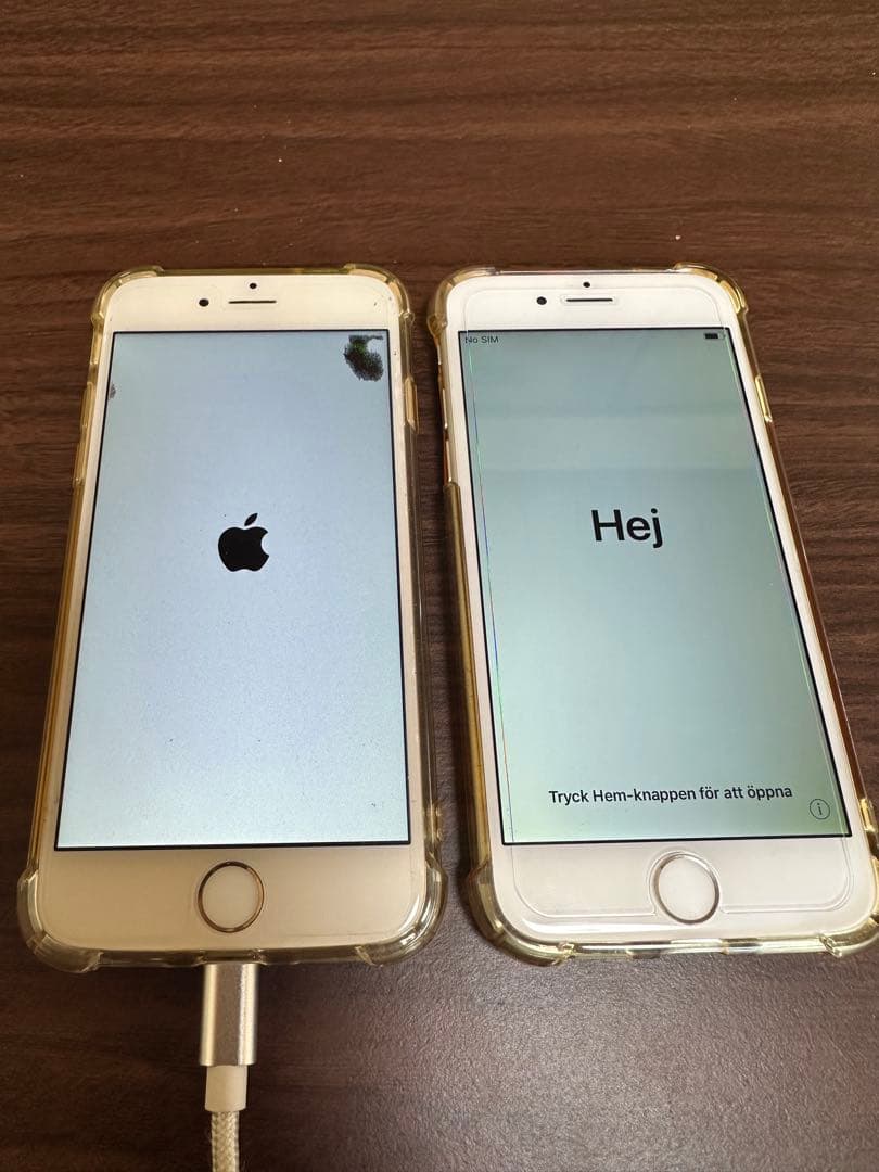 iPhone6 16G & iPhone6s 128G(スクリーン影あり)セット