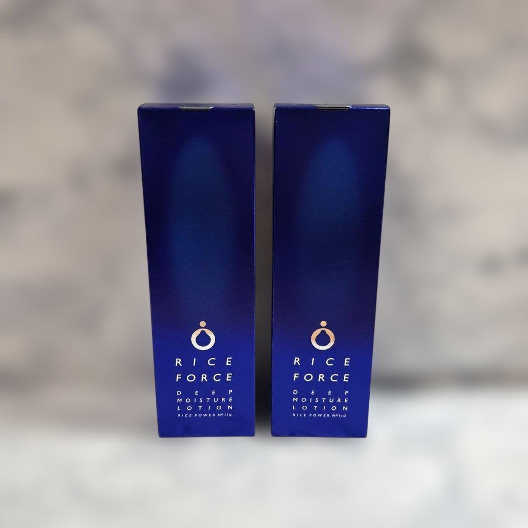 RICE FORCE ディープモイスチャーローション 120ml まとめ売り2本