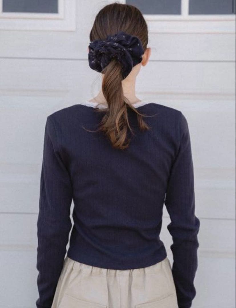 アリソンブラウン　LACE DESIGN DAILY TOP