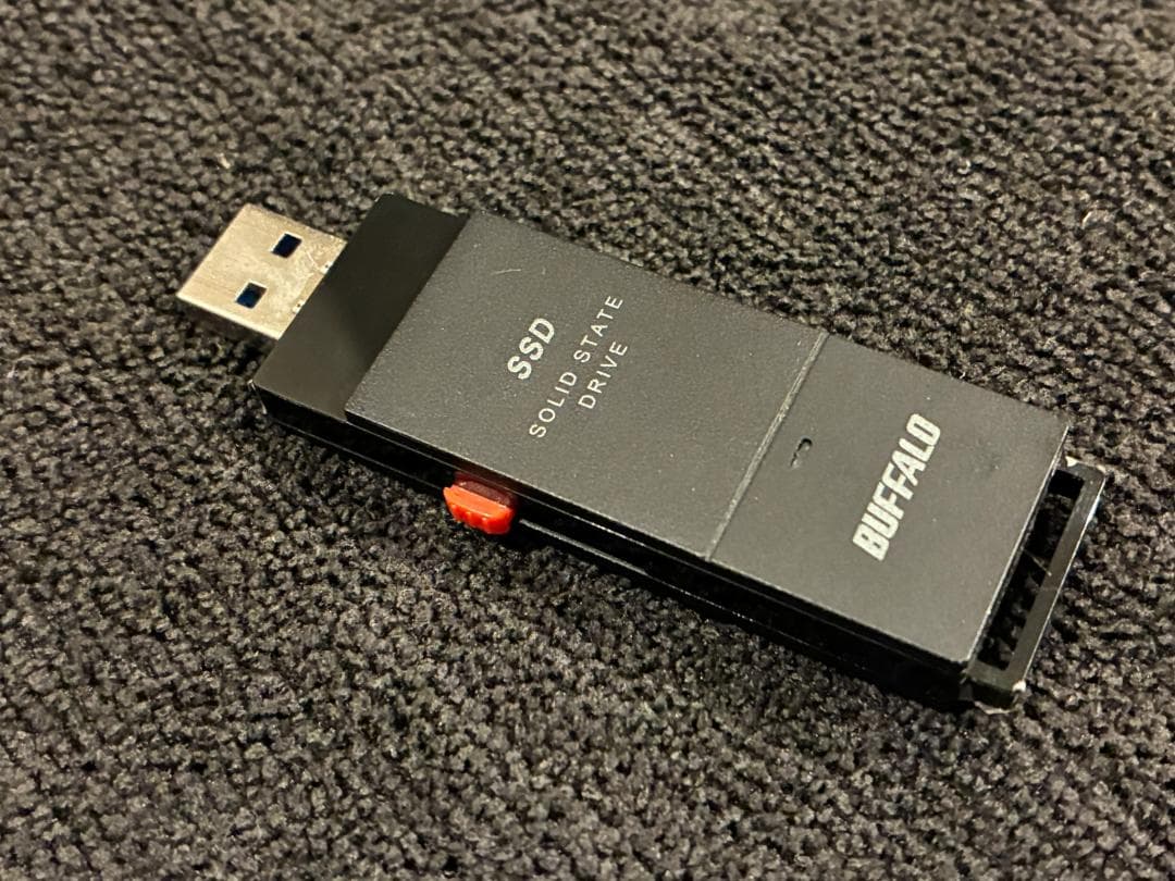 バッファロー 外付けSSD 1TB SSD-PUT1.0U3-B/N