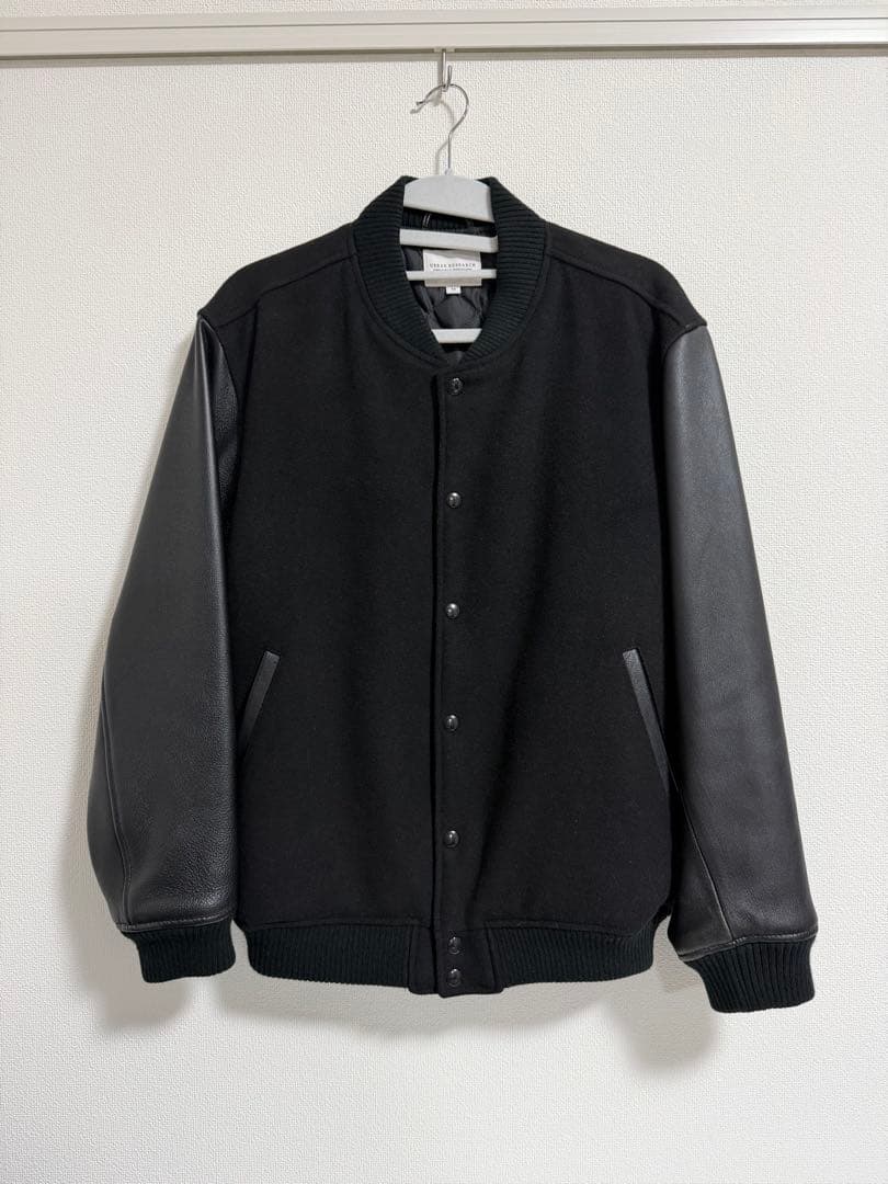 URBAN RESEARCH ウール/レザー アワードジャケット