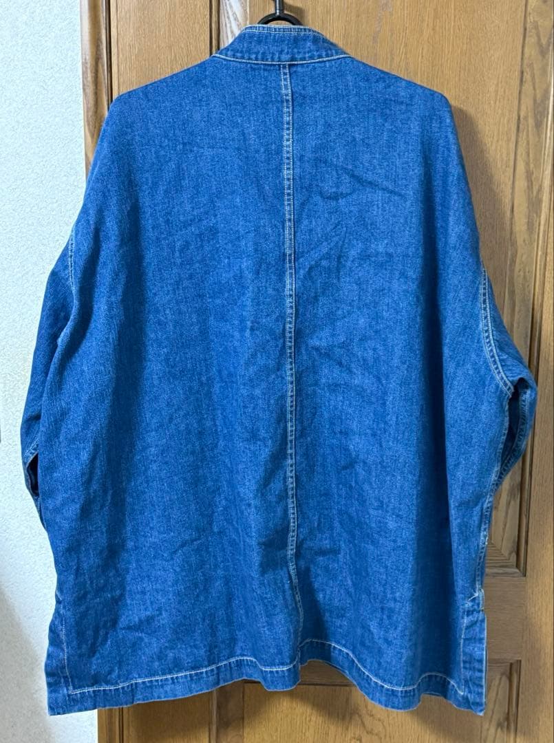 フレッシュサービス　コーポレートデニムカンフーカバーオール　L