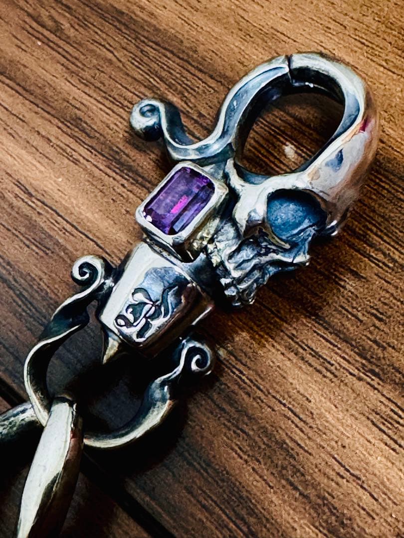 38万円購入　ロックンライド　シルバー925 ウォレットチェーン　アクセサリー