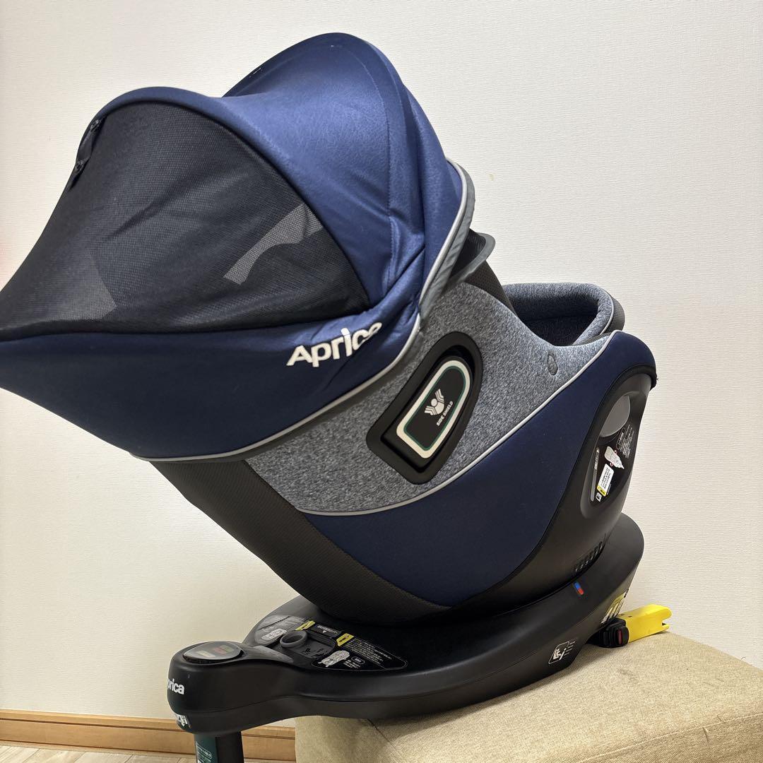 【極美品】Aprica アップリカ クルリラ プロテクト ISOFIX
