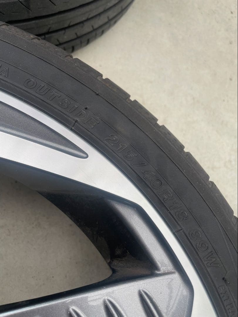 50プリウス モデリスタ18インチ 4本ホイールセット