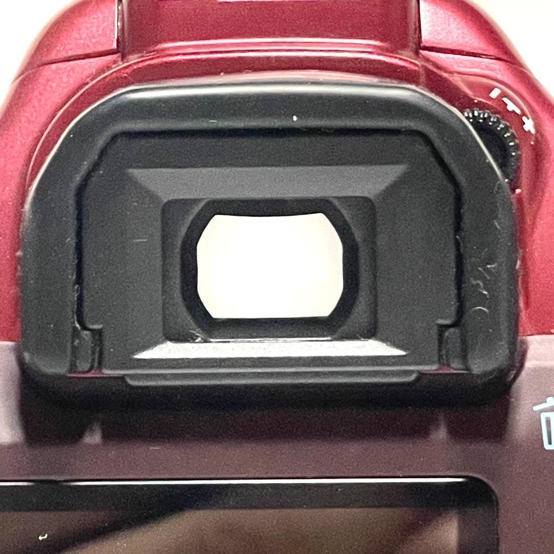 映える赤❣️ Canon EOS Kiss X50 IS II レンズ 初心者◎