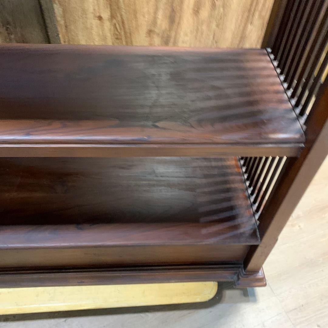 G995\"　アンティーク W1100 フリーラック ブックシェルフ 引き出し付